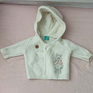 Disney Cream Hooded Jacket with Winnie the Pooh